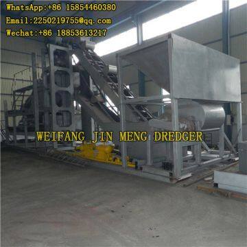 Heavy Duty  Spiral Gold Dredging Equipment Gold Dredge Machine