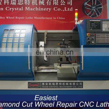 AWR2840Hot sale Alloy Wheel Repair Diamond Cutting CNC Machine