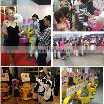 Coin-operated Children DIY Cotton Candy Vending Machine photo-6