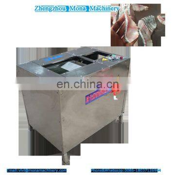 Commercial industrial use automatic fish fillet slicing machine