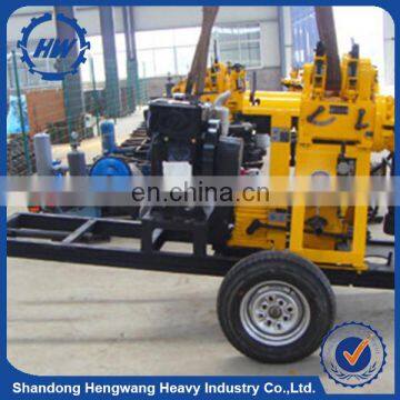 130M Small Portable Borewell Drilling Machine For Sale