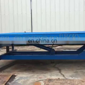 7LGQ Shandong SevenLift 1 ton ladder loading micro mini manual mobile ce dock leveler piece in warehouse door