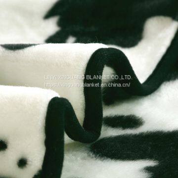 100%polyester Raschel Fur Plush Mink Blanket / Blanket /flannel Fleece Print Blanket With Sherpa/ Coral Fleece Blanket Throw