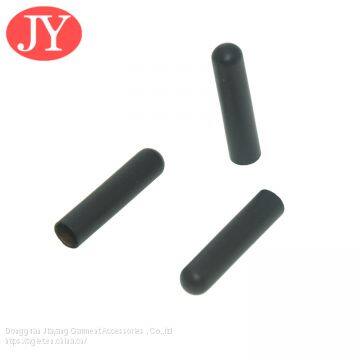 Dongguan Jiayang enamel white rim stripe hoodie strings metal aglet custom shoelace aglet