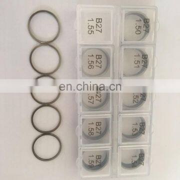 Adjusting shim injector shim kits for common rail injector