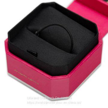 Cardboard ring box Ring Box cardboard Wedding Ring Gift Box  with Custom Logo. photo-4