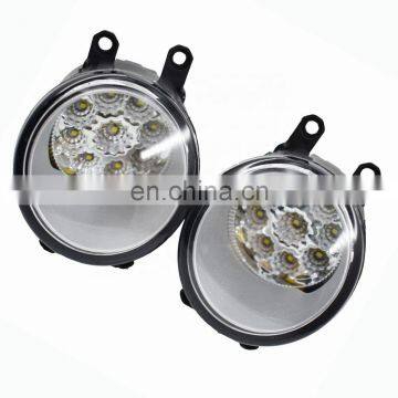 2x 9LED Fog Light Driving Lamp 36W For Toyota Corolla Camry Yaris Lexus Avalon Yaris