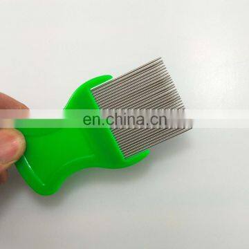 Stainless Steel Needle Pets Fur Flea Removing Brush Dogs Cats Grooming Brush Pet Cleaning Brush photo-5