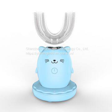 U-shaped automatic baby charging and brushing