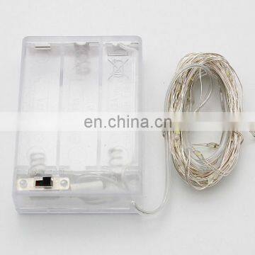 Battery Powered 10M Fairy Lights Led Strings for Bedroom Christmas Parties Wedding Centerpiece Decoration photo-3