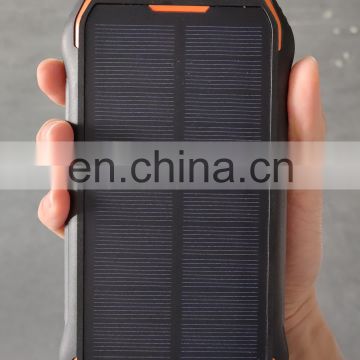 mini solar power bank keychain with led light solar penal