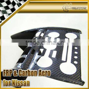 For Nissan R35 Carbon Fiber Radio Surrround RHD