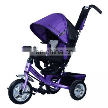 Cheap price EVA 3 wheels umbrella children tricycle