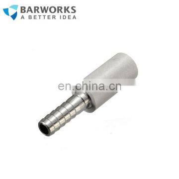 New Stainless Diffusion Stone 2 Micron Oxygen Stone Fitting For Homebrew Wine Beer With 1/4"Barb Free Shipping photo-5