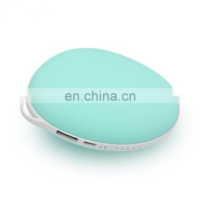 Mango shape warm-hand battery charger 4000mah mini hand warmer power bank portable charger