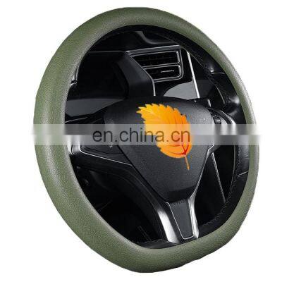 High quality Silicone 38cm~46cm Universal  Car Steering Wheel Cover factory price suit for Minivan