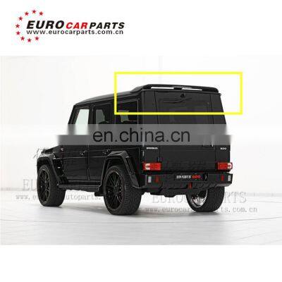 w463 g63 carbon fiber rear wing G65 roof spoiler with led light for G-class w463 carbon fiber upgarde parts rear spoiler