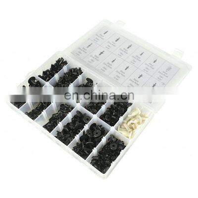 350Pcs/Set Universal Car Auto Body Plastic Push Pin Rivet Fasteners Trim Clip Car Repair Assortment Kit Automotive Clips