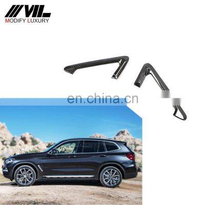 Modify Luxury Carbon Fiber Side Fender Vents for BMW X3 G01 Sport Utility 4-Door 2018-2019