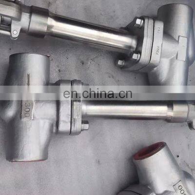 Cryogenic Oxyogen Liquid Used Extension Globe Valve Globe Valves for Water Oil Gas Flanges End LF2 Materials photo-2