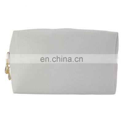 Custom Logo Private Label, Small Pink Pu Travel Makeup Bag Cosmetic Bag photo-3