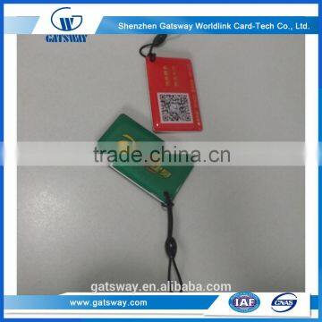 Professional Manufacturer Cheap Price Plastic Hanging Card