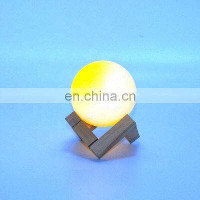 Amazon Hot Selling 3D Print Creative Gift LED Night Light 3d Moon Lamp Color Changeable photo-3