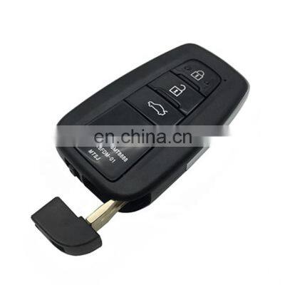 3 Buttons Remote Control Car Smart Key Shell Case Fob For Toyota C - HR RAV4 Prius Camry 2018 2019 HYQ14 FBC / FBE photo-3