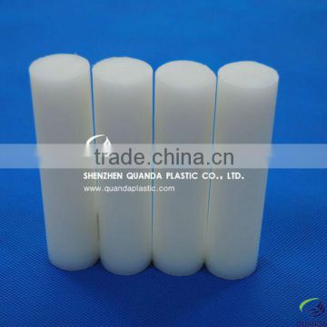 white plastic hdpe rod