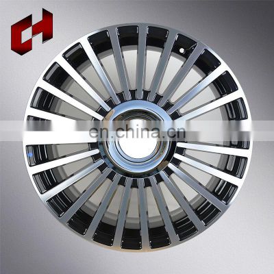 CH Hot 17 Inch Balancing Weights White Finish Chrome Wire Wheels Rims Slick Forging Aluminum Alloy Wheel Forged Wheels