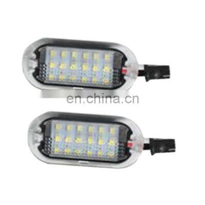 Car Styling LED License Plate Light Lamp For VW Polo Sharan Vento Touran Skoda Octavia Seat Alhambra Leon Bora Beetle MK3 MK4