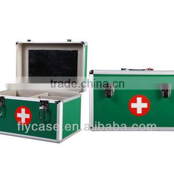 professional aluminum storage case aluminum medical aluminum first aid kit with CE approved