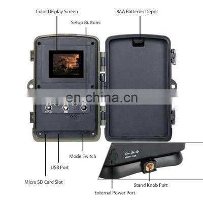 3 PIR 20MP 2g Trail Game Camera Trap MMS SMS SMTP for Outdoor Hunting With Night Vision HC-801M photo-5
