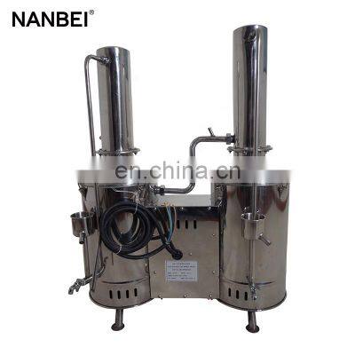 Stainless-steel Electric-heating Lab Double Distillation Water Distiller photo-2