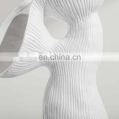 Nordic Home Decor Arch Handmade Modern Tabletop Vase Art Ceramic Vase photo-5