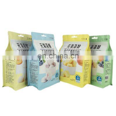 Custom Mylar Edible Snack Packaging Pouches Food Plastic Aluminum Foil Stand up Pouch for Freeze-drying Snacks Packaging photo-4