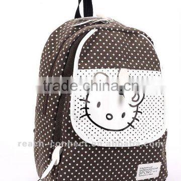 cute multifunctional nylon shoulders backpack for girls