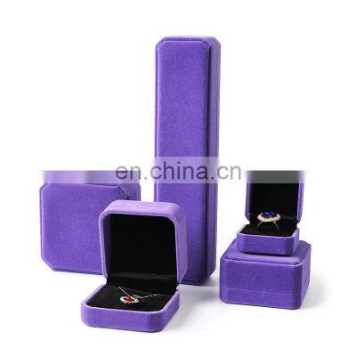 Jewelry Storage Boxes Presentation Necklace Pendant Jewelry Box Velvet Case Earrings Display Box 10*7*4.5cm photo-5