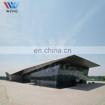 Large Span  Prefabricated  Portal Frame Heigh  Rise Steel Structure Light Steel