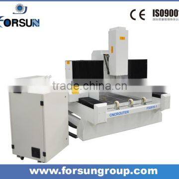 High qualtiy wood cnc carving marble granite stone machine FS9015