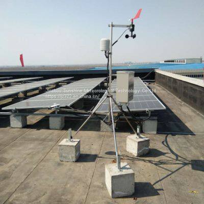 PC-4 Environment Sensor for PV Power Plant-Weather Station, Wind Speed, Solar Radiation, Atmospheric Pressure, Rainfall