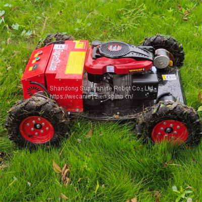 remote control mower with tracks, China remote control lawn mower with tracks price, remote control track mower for sale