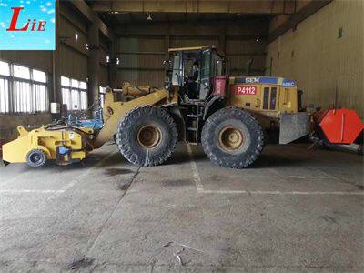 XCMG 50GN Loader With Sweeper Attachments Wheel Loader Broom photo-5