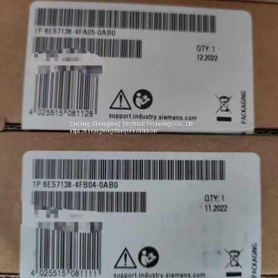 6ES7138-4FB04-0AB0 Siemens ET200 series electronic module distributor