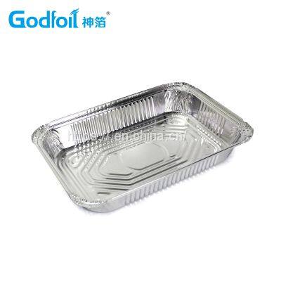 Rectanglar Aluminum Foil Container Wrinkle Wall Container photo-4