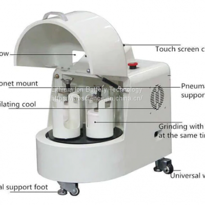 0.2L (4 x 50 Ml) Vertical High Energy Planetary Ball Mill for Glove Box photo-3