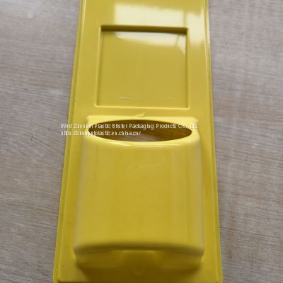 plastic yellow ABS customized  blister outdoor products