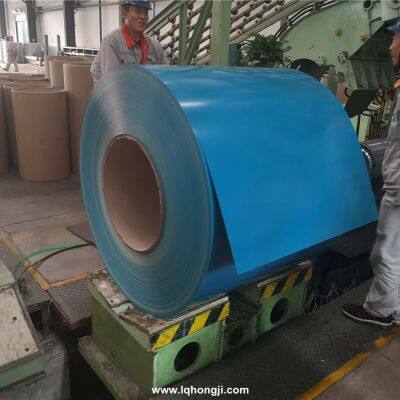 Navy blue colour coated steel coil Building material Waterproof and moisture-proof Eco-friendly coating