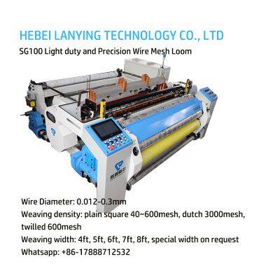 Advanced CNC Metal Wire Mesh Weaving Machines from CHINA LANYING