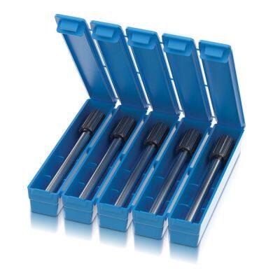 Multi-compartment HSS Thread Screw Tungsten Steel Plastic Split Tap Packing Box Taper Shank Drilling Bit Box